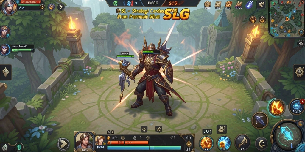 Tampilan menarik dari gameplay SLG yang mendebarkan.