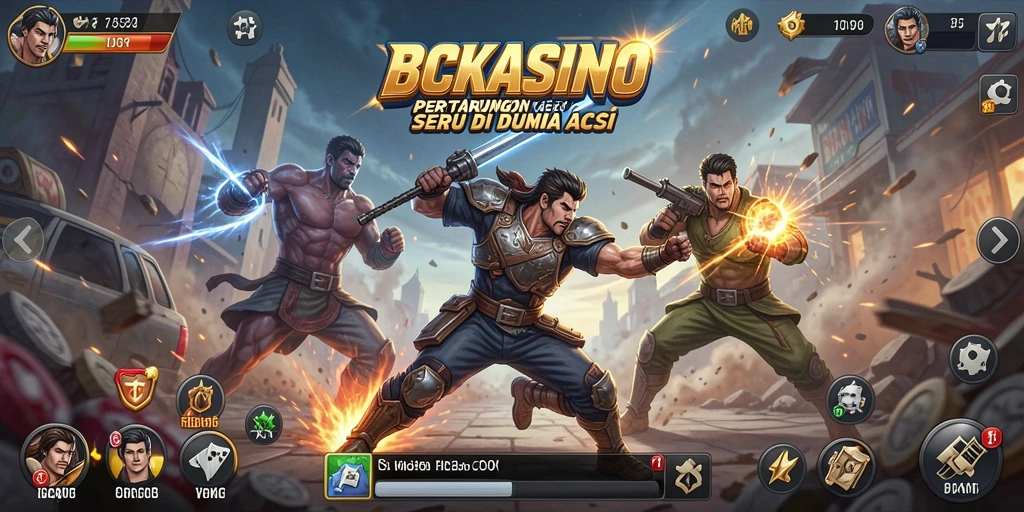 Tampilan gameplay BCKASINO yang seru dan mendebarkan.
