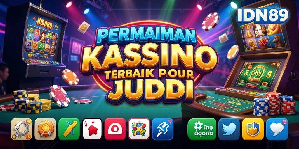 Screenshot gameplay IDN89 menampilkan suasana Kasino yang mengasyikkan dan menarik.