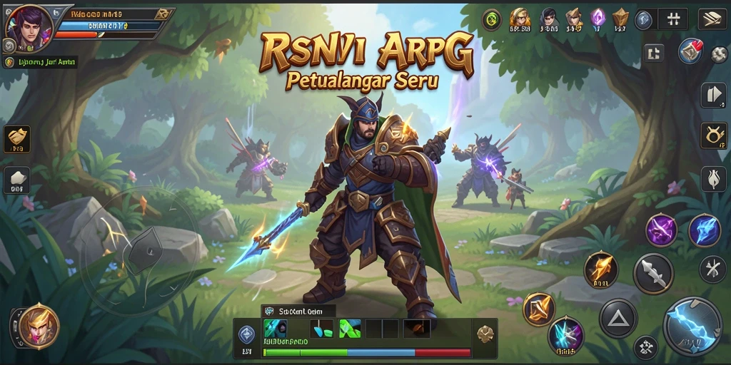 Tampilan gameplay RSNVIP yang penuh aksi dan petualangan seru!
