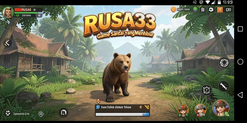 Tampilan screenshot RUSA33 yang menunjukkan gameplay menarik dan penuh warna.