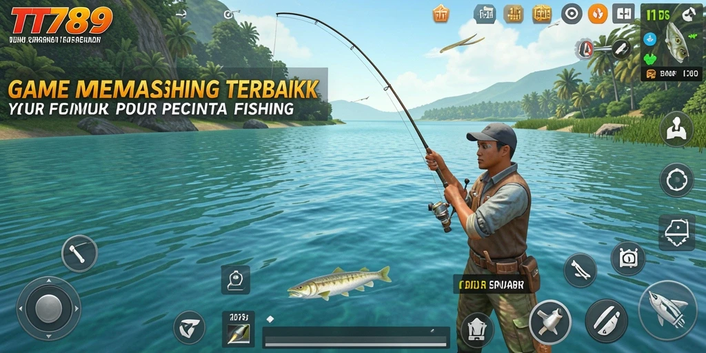 Tangkapan ikan yang mengesankan dalam gameplay TT789 yang seru.